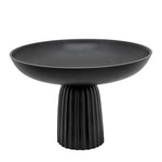 Sagebrook Home 13`` Decorative Fruit Bowl, Charcoal