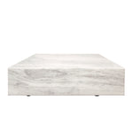 Sagebrook Home 48X48 Marble Coffee Table, White