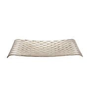 Sagebrook Home 15557 Hammered Metal Tray, Gold/Silver