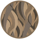 Couristan Recife Seagrass 7'6" X 7'6" Round Indoor/Outdoor  Transitional Rug