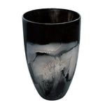 Sagebrook Home 16"H Glass Vase, Black