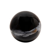 Sagebrook Home Set of 3 Metal Orbs, Black