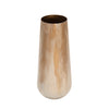Sagebrook Home 18``H Metal Vase, Cream