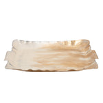 Sagebrook Home 15651-04 Set of 2 Cream Metal Trays