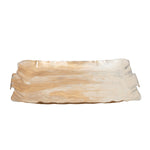 Sagebrook Home 15651-04 Set of 2 Metal Trays