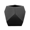 Sagebrook Home Ec, 7`` Abstract Planter, Black