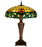 Meyda Lighting 15707 25"H Duffner & Kimberly Colonial Table Lamp