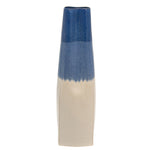 Sagebrook Home 31"H 2-Tone Vase, Navy