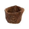 Sagebrook Home Wood 11`` Planter Bowl, Brown