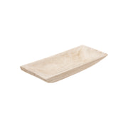 Sagebrook Home Set of 2 Wood Rectangular Tray, White