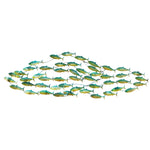 Sagebrook Home Metal 58`` School Of Fish, Multi Wb