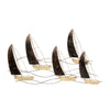 Sagebrook Home Metal 35`` Sailboats, Bronze Wb