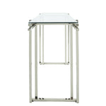 Sagebrook Home 15725-03 Stainless Steel Console Table