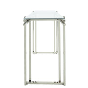 Sagebrook Home 15725-03 Stainless Steel Console Table