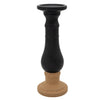 Sagebrook Home 18" Candle Holder 2Tone, Black