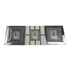 Sagebrook Home Set of 3, 8`` Table Clocks, Silver