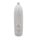Sagebrook Home 18"H Face Vase, White