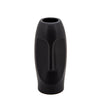 Sagebrook Home 15762-02 10" H Face Vase, Black