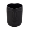 Sagebrook Home 5" Face Planter, Black