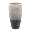 Sagebrook Home 15768-02 13" Textured Vase, Cream