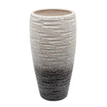 Sagebrook Home 15768-02 13" Textured Vase, Cream