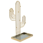 Sagebrook Home Metal 11`` Cactus Rack, Gold
