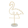 Sagebrook Home Metal 11`` Flamingo Rack, Gold