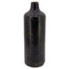 Sagebrook Home Metal 22"H Metallic Vase, Black