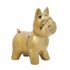 Sagebrook Home 8" Dog Table Deco, Gold