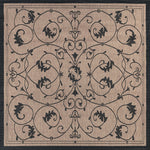 Couristan Recife Veranda 8'6" X 8'6" Square Indoor/Outdoor  Transitional Rug