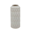 Sagebrook Home 16"H Teardrop Vase, White