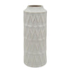 Sagebrook Home 22"H Teardrop Vase, White