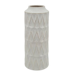 Sagebrook Home 22"H Teardrop Vase, White