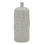 Sagebrook Home 15845 18" H Textured Vase, White