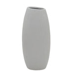 Sagebrook Home 15846 18" H Crinkled Vase, White