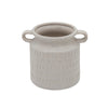 Sagebrook Home 15850-01 7" H Jar with Handles, White