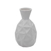 Sagebrook Home 11"H Textured Olpe Vase, White