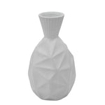 Sagebrook Home 15851-02 13" H Textured Olpe Vase, White