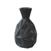 Sagebrook Home 15852-01 11" H Textured Olpe Vase, Black