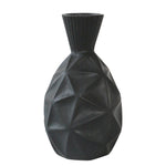 Sagebrook Home 13"H Textured Olpe Vase, Black
