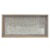 Sagebrook Home 47X24 Clay Butterflies Wall Art, White