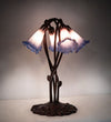 Meyda Lighting 15856 16.5"H Pink/Blue Pond Lily 5 LT Accent Lamp