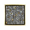 Sagebrook Home 35X35 Clay Wall Art, Black/Gold