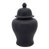 Sagebrook Home 28``H Temple Jar, Matte Black