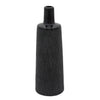 Sagebrook Home 14.75"Beaded Vase, Black