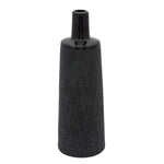 Sagebrook Home 14.75"Beaded Vase, Black