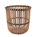 Sagebrook Home Woven 10`` Trash Basket, Natural