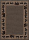 Couristan Recife Elephant 2'3" X 7'10" Runner Indoor/Outdoor  Transitional Rug