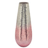 Sagebrook Home 18`` Crackled Vase, Blush OmbreSagebrook Home 18" Crackled Vase, Blush Ombre