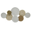 Sagebrook Home Metal 41`` Wall Circles W/ Weaving, Natural